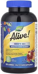 Вітаміни та мінерали Nature's Way Alive! Men's 50+ Gummy, 150 желейок