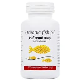 Дієтична добавка Риб'ячий жир океанічний 1000 мг 100 капсул
