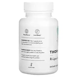 R-ліпоєва кислота Thorne 60 капсул - мініатюра 3