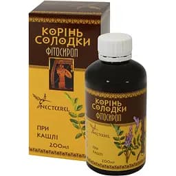 Дієтична добавка Корінь солодки фітосироп 200 мл