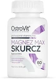 Вітаміни та мінерали OstroVit Magnez MAX Skurcz, 60 таблеток