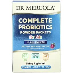 Пробіотики для дітей Dr. Mercola Complete Probiotics зі смаком малини 30 пакетів