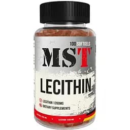 Естественная добавка MST Lecithin 1200 mg 100 капсул