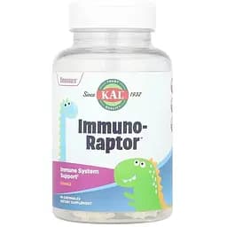 Витамино-манеральный комплекс для детей KAL Immuno-Raptor, 60 жевательных таблеток - Апельсин