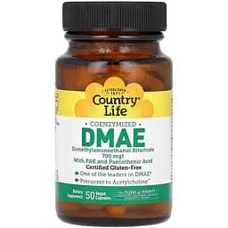 Натуральна добавка Country Life DMAE 700 mg 50 вегакапсул