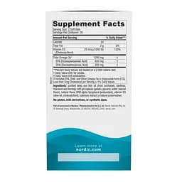 Риб'ячий жир Nordic Naturals Ultimate Omega-D3 зі смаком лимона 60 капсул - мініатюра 5