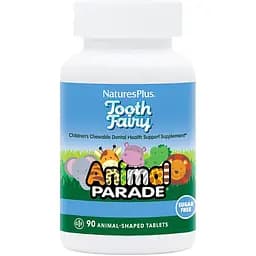 Витамины и минералы Natures Plus Animal Parade Children’s Tooth Fairy 90 жевательных таблеток