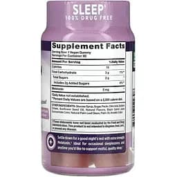 Мелатонін для сну Nature's Truth Sleep Melatonin смак ягідної суміші 5 мг 60 веганських жувальних цукерок - мініатюра 2