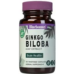 Натуральная добавка Bluebonnet Nutrition Ginkgo Biloba 30 вегакапсул