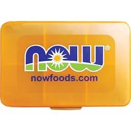 Органайзер для вітамінів Now Vitamin Case Small кишеньковий 8x5x2 см помаранчевий
