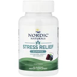 Комплекс антистрес Nordic Naturals Stress Relief 40 жувальних цукерок