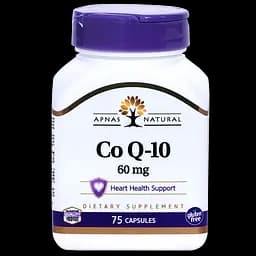 Харчова добавка Apnas Natural Коензим Q10, 75 таблеток (1999579)