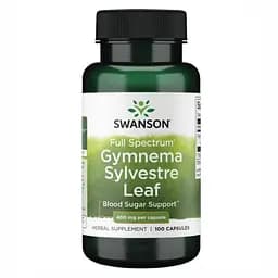 Гімнема сильвестра Swanson Full Spectrum Gymnema Sylvestre Leaf 400 мг 100 капсул