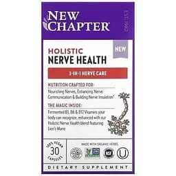 Вітамінний комплекс New Chapter Holistic Nerve Health Здоров'я нервової системи 30 капсул