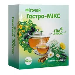 Фіточай "Гастро-МІКС"  50 г, дієтична добавка