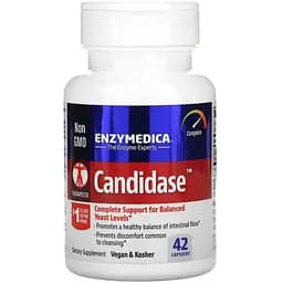 Натуральна добавка Enzymedica Candidase 42 капсул