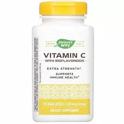 Вітамін С Nature's Way Extra Strength з біофлавоноїдами 1000 мг 250 капсул