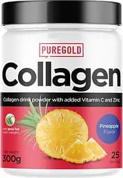 Препарат для суглобів і зв'язок Pure Gold Protein Collagen, 300 грам Ананас