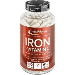 Вітаміни та мінерали IronMaxx Iron + Vitamin C 130 капсул