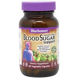 Натуральна добавка Bluebonnet Nutrition Targeted Choice Blood Sugar Support 60 вегакапсул