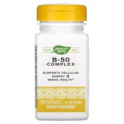 Комплекс вітамінів B, B-100 Nature's Way Complex 100 капсул