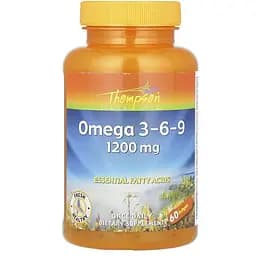 Омега 3-6-9 Thompson Omega 3-6-9 1200 мг 60 капсул (THO-19321)