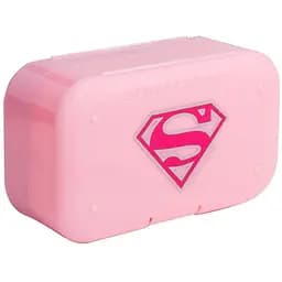 Таблетниця Smart Shake Pill Box Organizer 2-Pack Super Girl 13x8 см