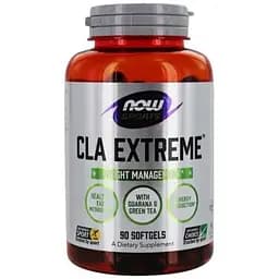Жирні кислоти Now Foods CLA Extreme 90 softgels
