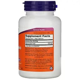 Альфа-ліпоєва кислота Now Foods Alpha Lipoic Acid  250 мг 120 капсул - мініатюра 2