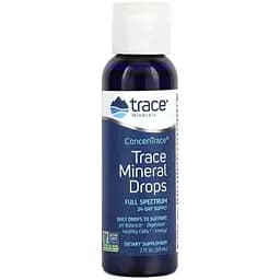Вітаміни та мінерали Trace Minerals ConcenTrace Trace Mineral Drops 59 мл
