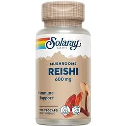 Гриби рейші Solaray 600 мг 100 капсул
