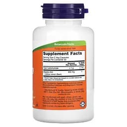 Слизький в'яз Now Foods Slippery Elm 400 мг 100 вегетаріанських капсул - мініатюра 2
