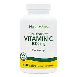 Вітамін C Natures Plus Vitamin C 1000 мг 180 таблеток