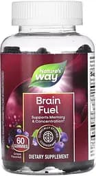 Натуральна добавка Nature's Way Brain Fuel, 60 желейок