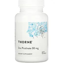 Вітаміни та мінерали Thorne Zinc Picolinate 30 мг 180 вегакапсул