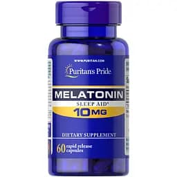 Мелатонін Puritan's Pride Melatonin 10 mg 60 капсул