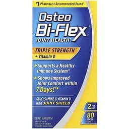 Комплекс Osteo Bi-Flex Joint Health + Vitamin D потрійна сила 80 таблеток