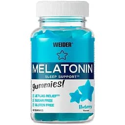 Натуральна добавка Weider Melatonin 60 желейок Чорниця
