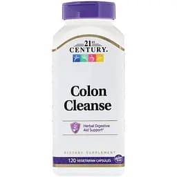 Комплекс для очищення кишківника 21st Century Colon Cleanse 120 вегетаріанських капсул