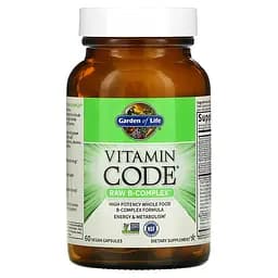 Сирі Вітаміни Garden of Life Raw B-комплекс Vitamin Code 60 капсул