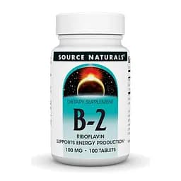 Vitamin B-2 100 mg - 100 tabs - мініатюра 1