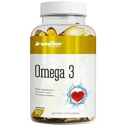 Жирные кислоты IronFlex Omega 3 90 капсул