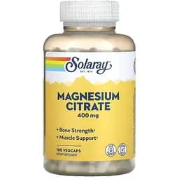 Цитрат магнію Solaray Magnesium Citrate 400 мг 180 капсул