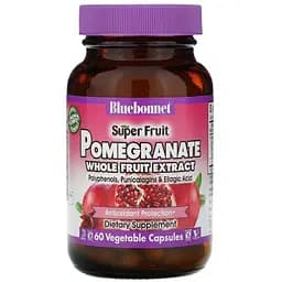 Экстракт плодов граната Bluebonnet Nutrition Pomegranate Extract 60 вегетарианских капсул