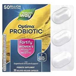 Пробіотики і пребіотики Nature's Way Fortify Optima Women's Probiotic 50 Billion 30 капсул
