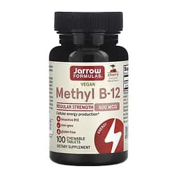 Methyl B-12 Methylcobalamin 500 mcg - 100 tabs - мініатюра 1