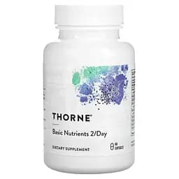 Мультивітаміни без заліза Thorne Research Basic Nutrients 2 / Day 60 капсул
