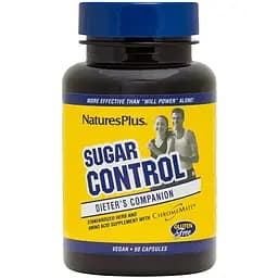 Витамины и минералы Natures Plus Sugar Control 60 капсул