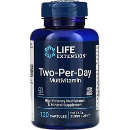 Витамины и минералы Life Extension Two-Per-Day 120 капсул