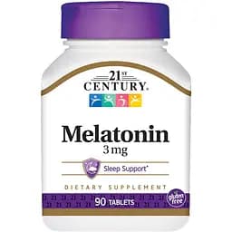 Мелатонин 21st Century 3 мг 90 таблеток